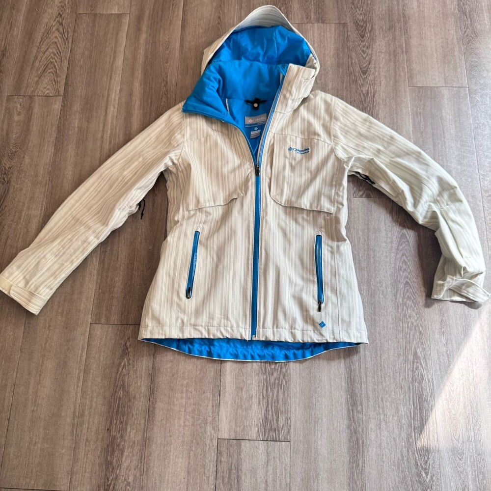 Columbia Women Small White Titanium 3-in-1 Winter Jacket Omni-Shield MSRP $280 - Picture 9 of 14